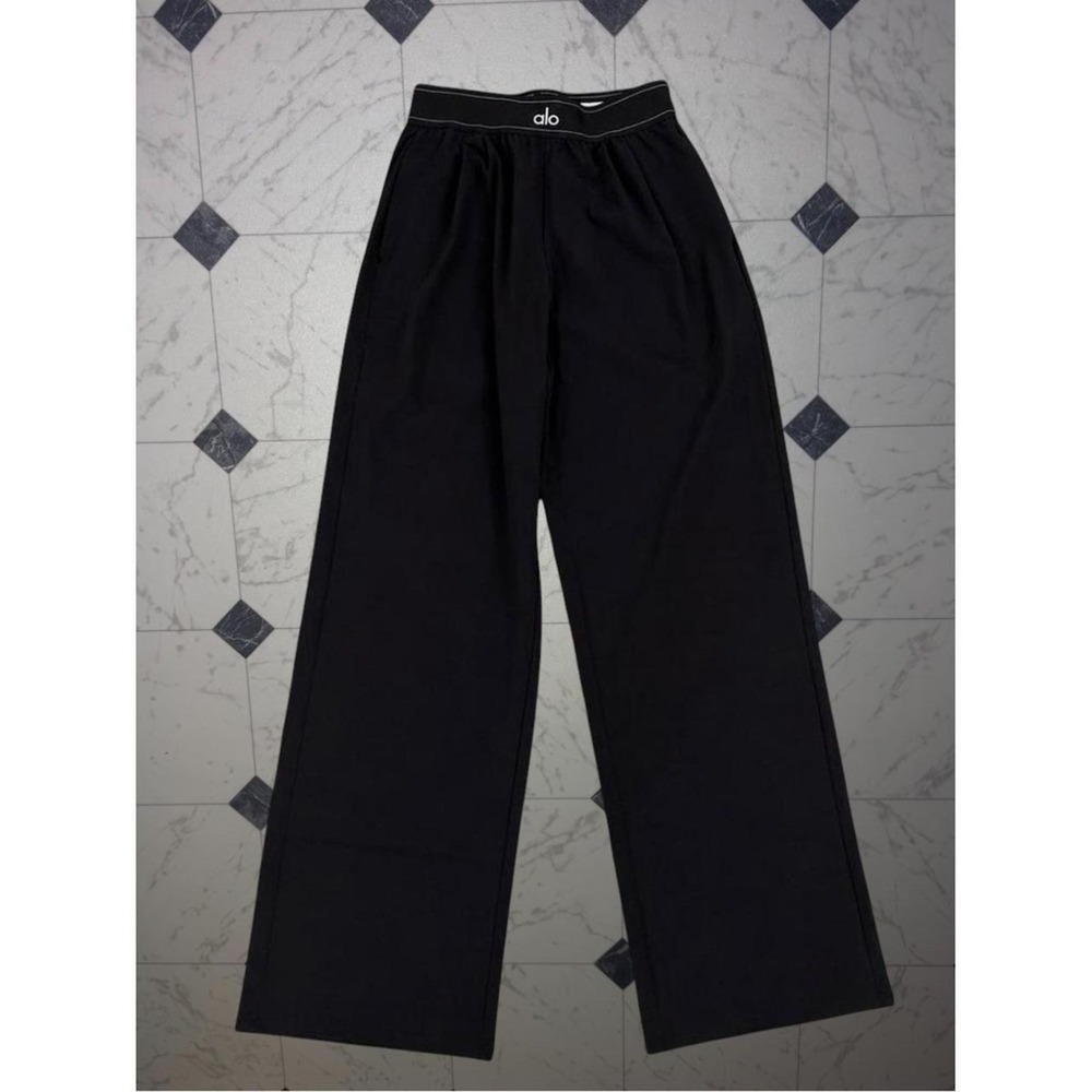 Alo Suit Up Black Trousers Women's NWT Size L